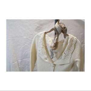 Fitted DESIGNED SWEATER + 🦓🦒🐘 PRINT SCARF